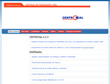 Tablet Screenshot of centrovial.com